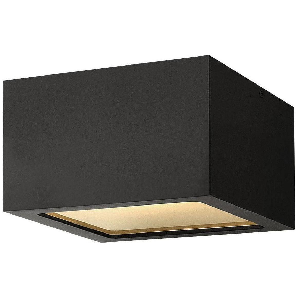 Hinkley Lighting - Kube 6-Inch Outdoor Flush Mount - 1765SK | Montreal Lighting & Hardware