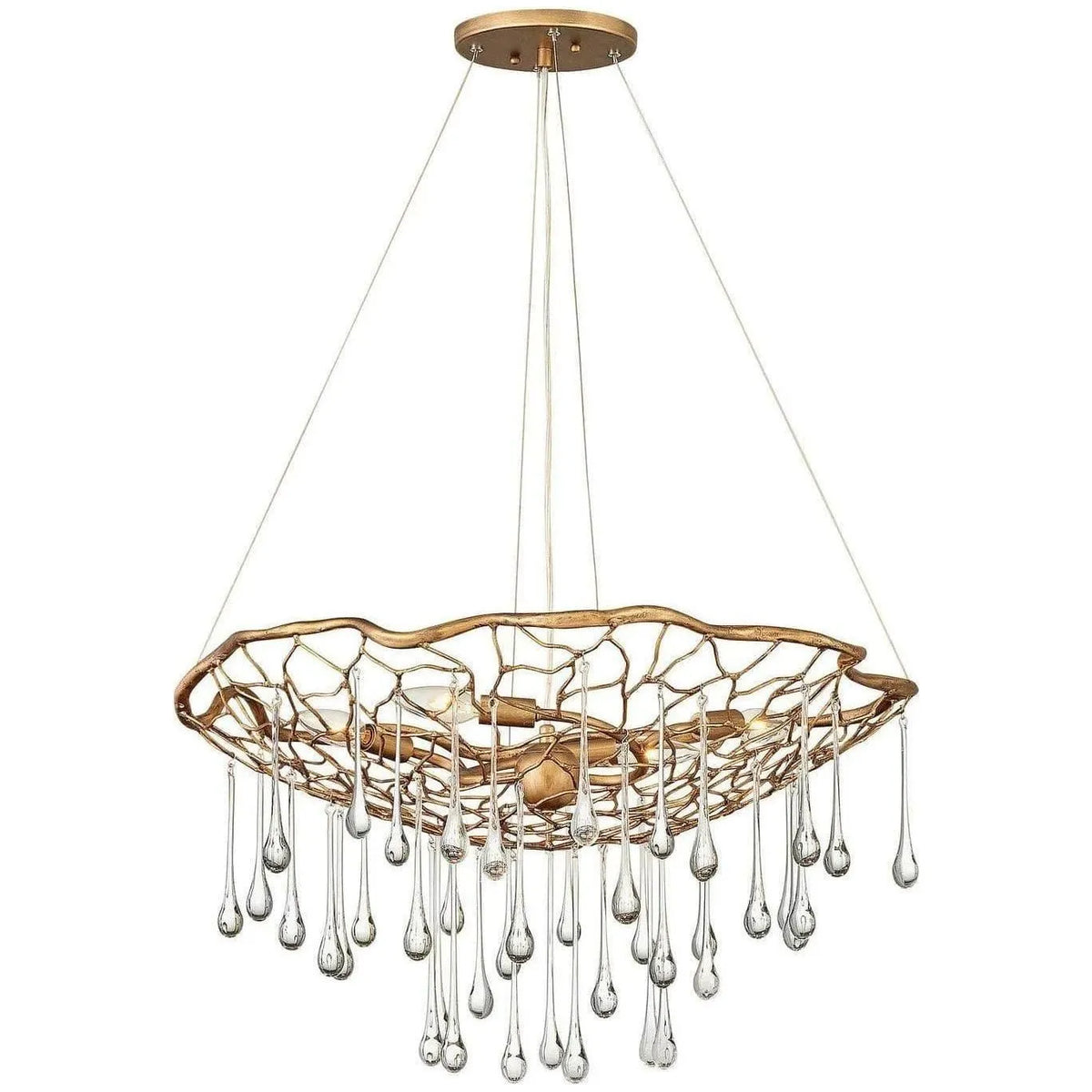 Hinkley Lighting - Laguna 26-Inch Chandelier - 45304BNG | Montreal Lighting & Hardware