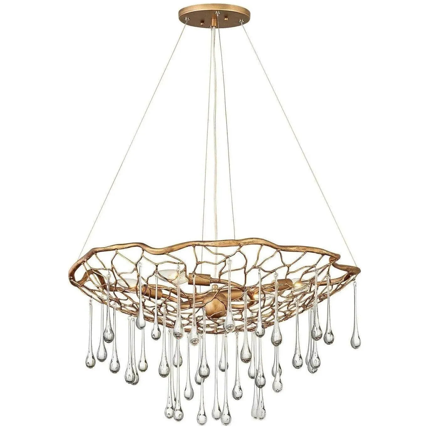 Hinkley Lighting - Laguna 26-Inch Chandelier - 45304BNG | Montreal Lighting & Hardware