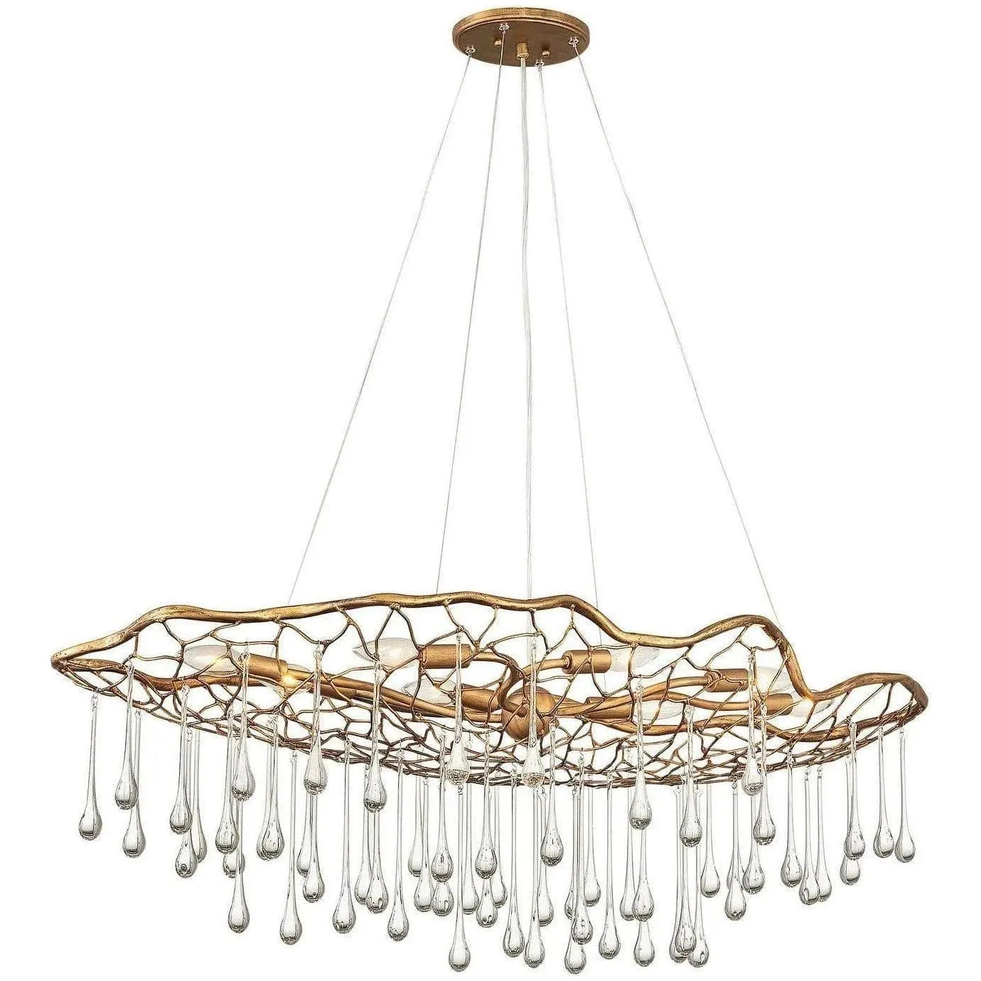 Hinkley Lighting - Laguna 42-Inch Chandelier - 45308BNG | Montreal Lighting & Hardware