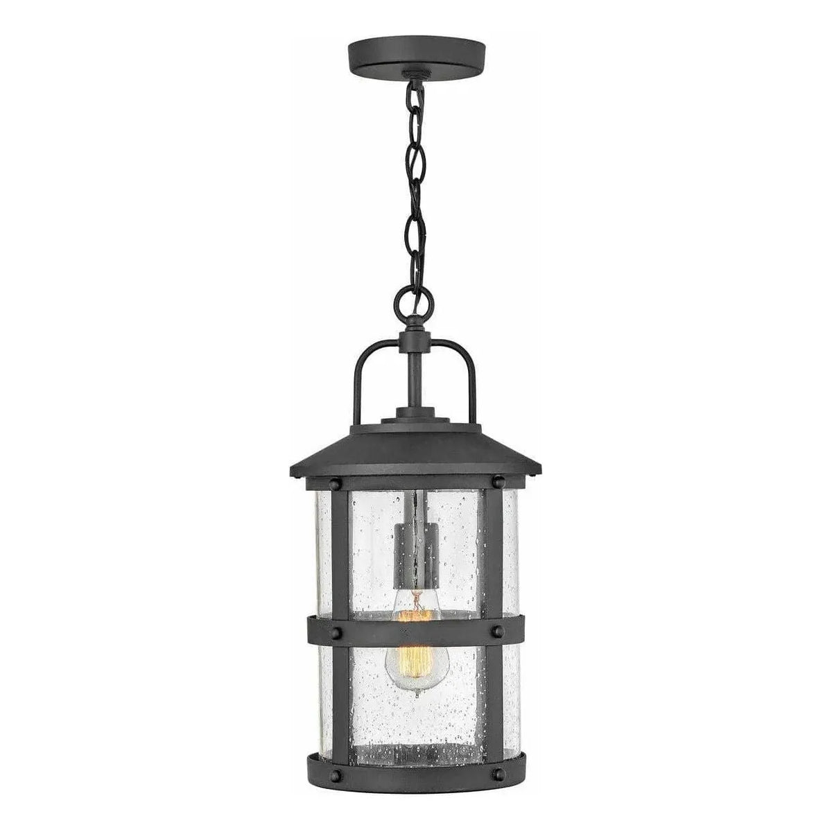 Hinkley Lighting - Lakehouse 12V LED Hanging Lantern - 2682BK-LV | Montreal Lighting & Hardware