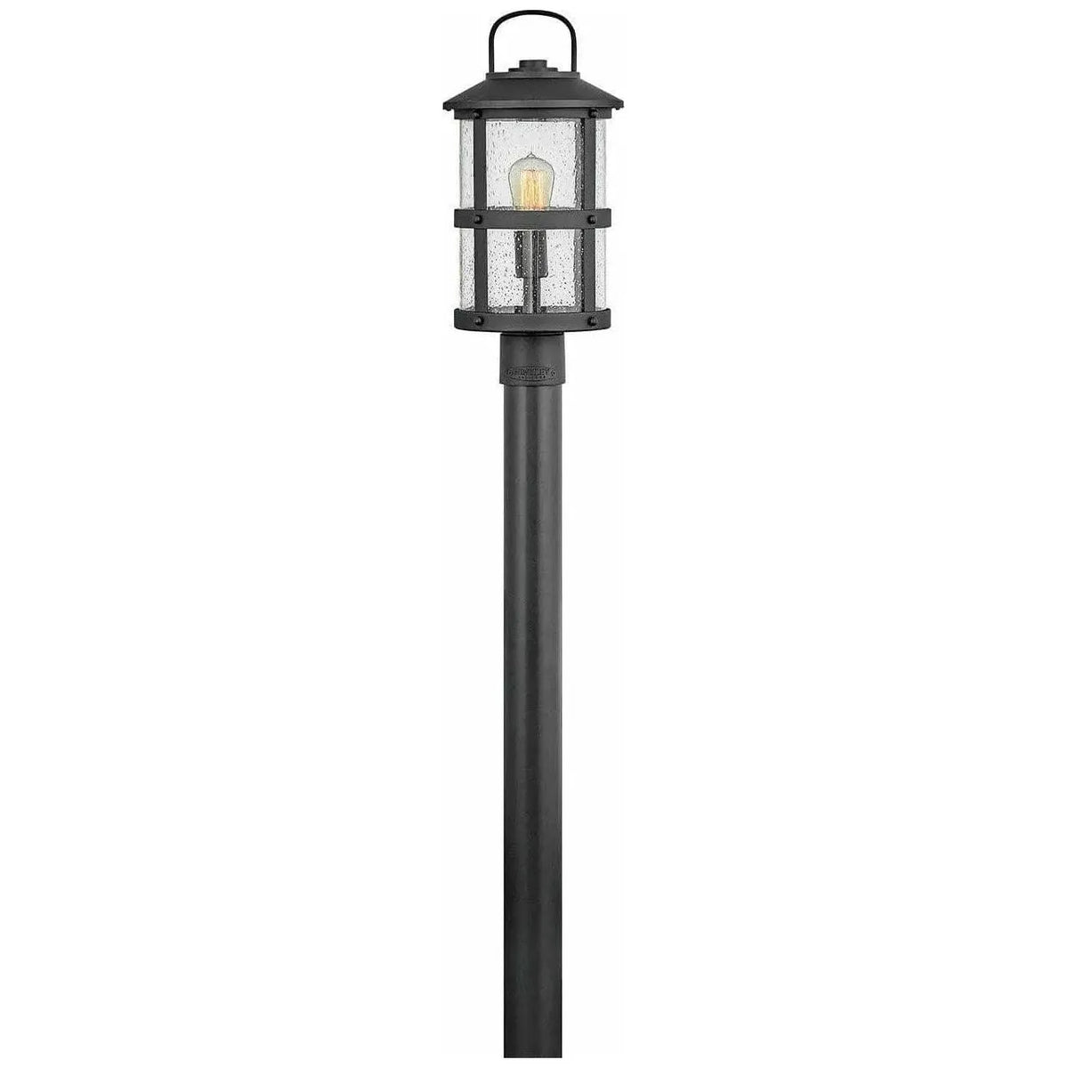 Hinkley Lighting - Lakehouse 12V LED Post Top or Pier Mount Lantern - 2687BK-LV | Montreal Lighting & Hardware