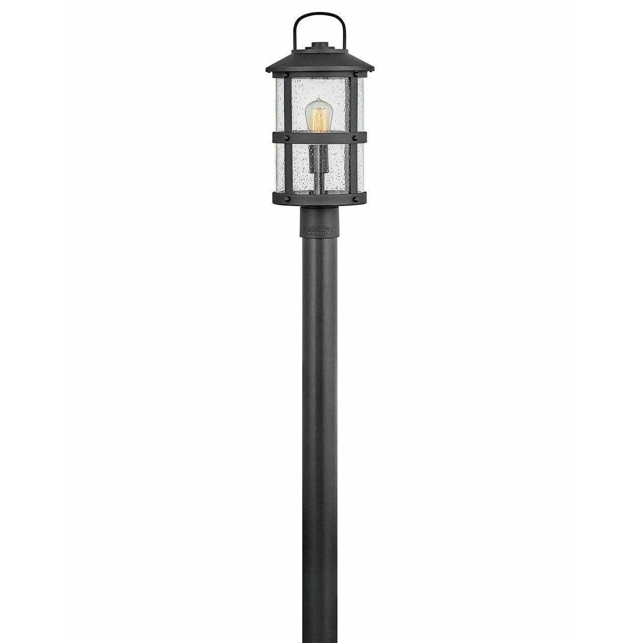 Hinkley Lighting - Lakehouse 12V LED Post Top or Pier Mount Lantern - 2687BK-LV | Montreal Lighting & Hardware