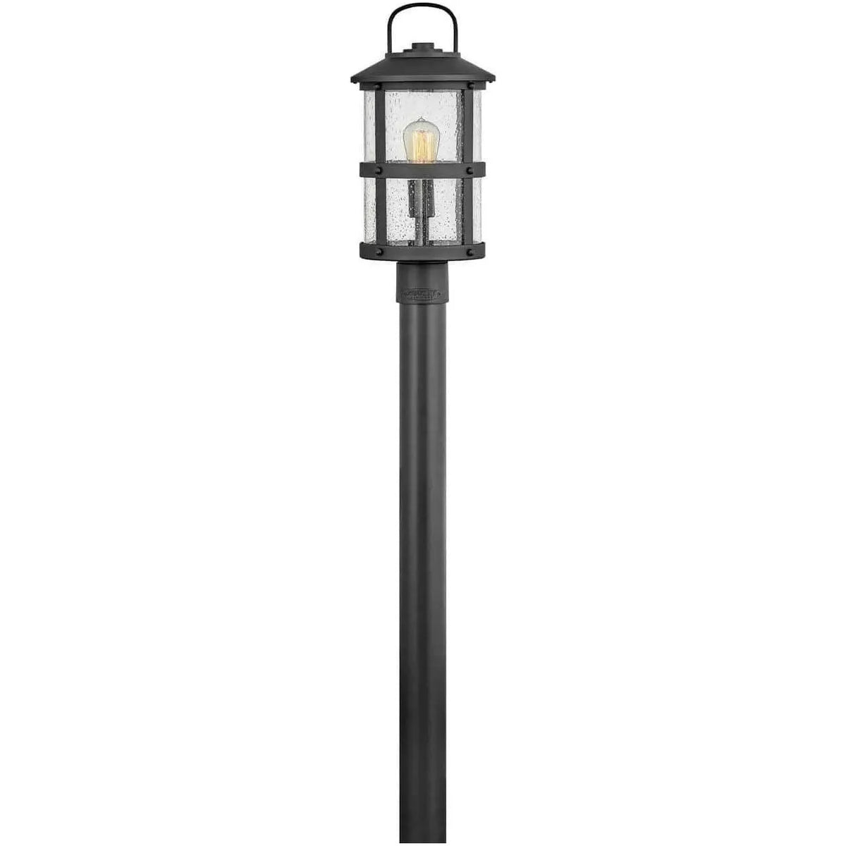 Hinkley Lighting - Lakehouse 19-Inch Outdoor Post Mount - 2687BK | Montreal Lighting & Hardware