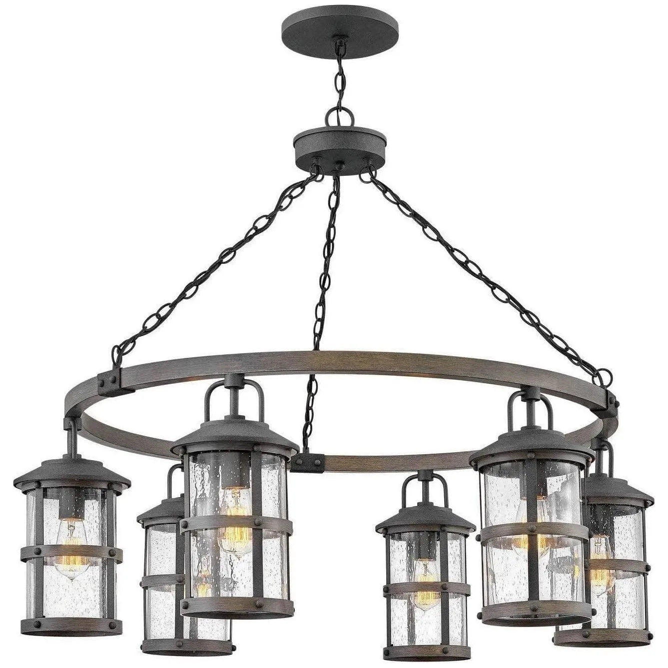 Hinkley Lighting - Lakehouse 42-Inch Outdoor Hanging Lantern - 2689DZ | Montreal Lighting & Hardware