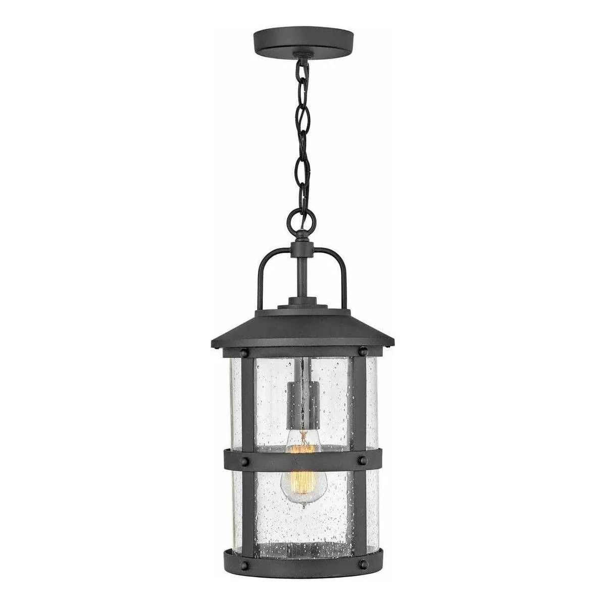 Hinkley Lighting - Lakehouse LED Hanging Lantern - 2682BK-LL | Montreal Lighting & Hardware