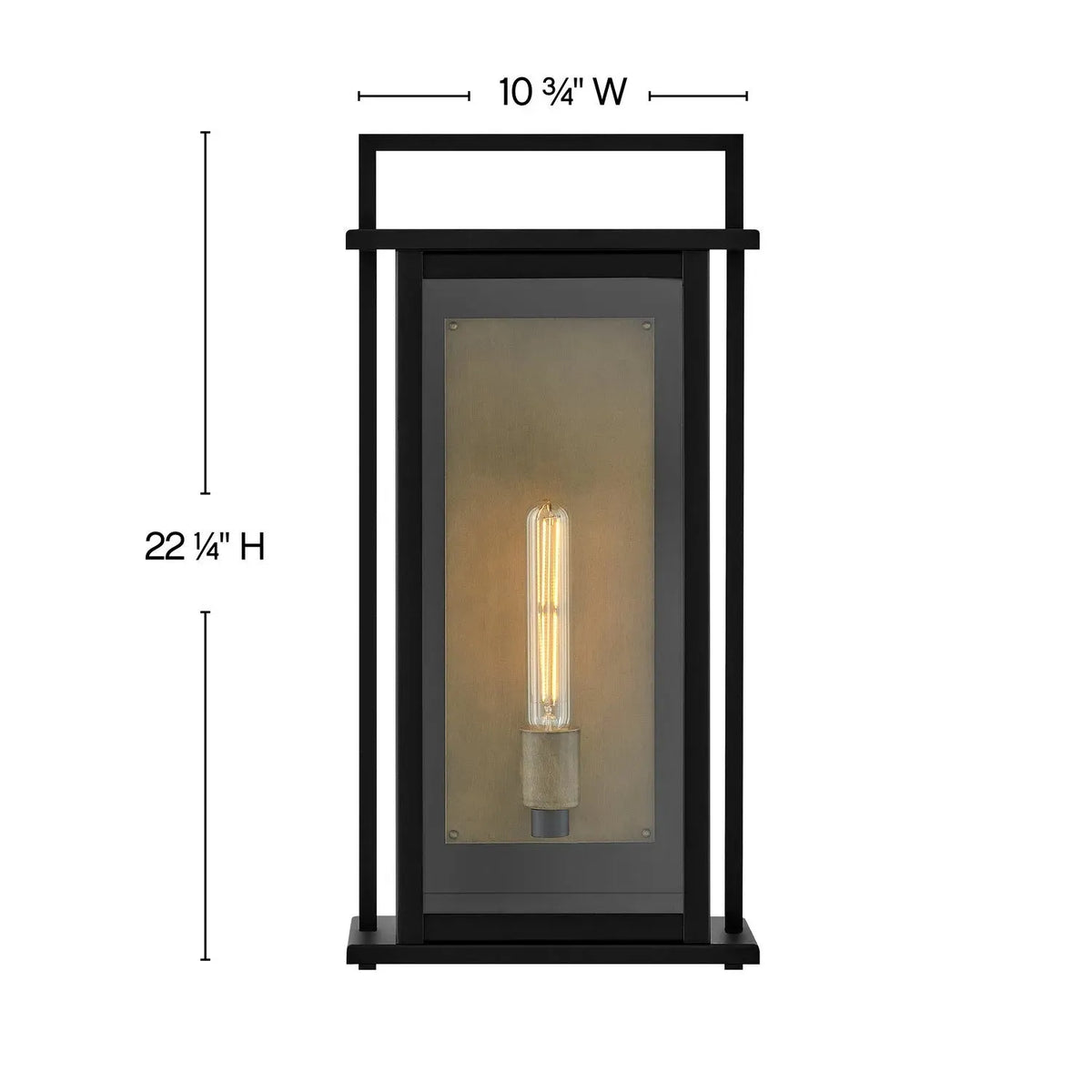 Hinkley Lighting - Langston Wall Mount - 24020BK | Montreal Lighting & Hardware