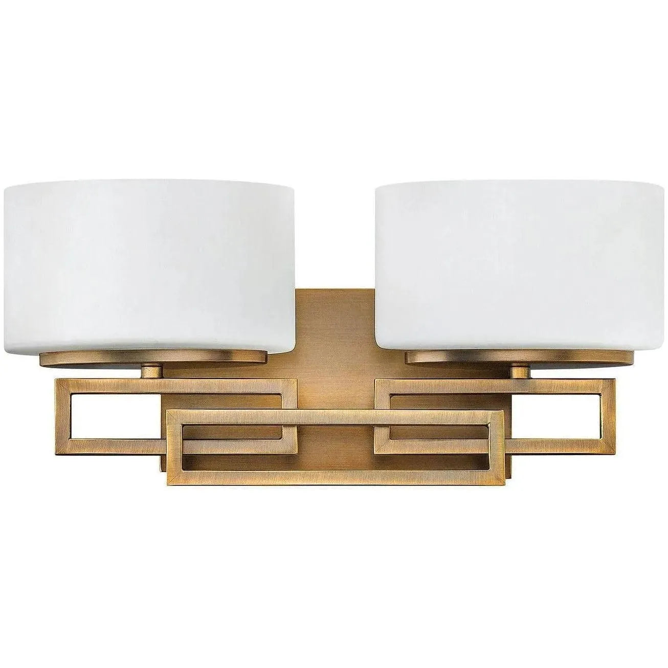 Hinkley Lighting - Lanza 16-Inch Two Light Bath - 5102BR | Montreal Lighting & Hardware