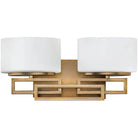 Hinkley Lighting - Lanza 16-Inch Two Light Bath - 5102BR | Montreal Lighting & Hardware