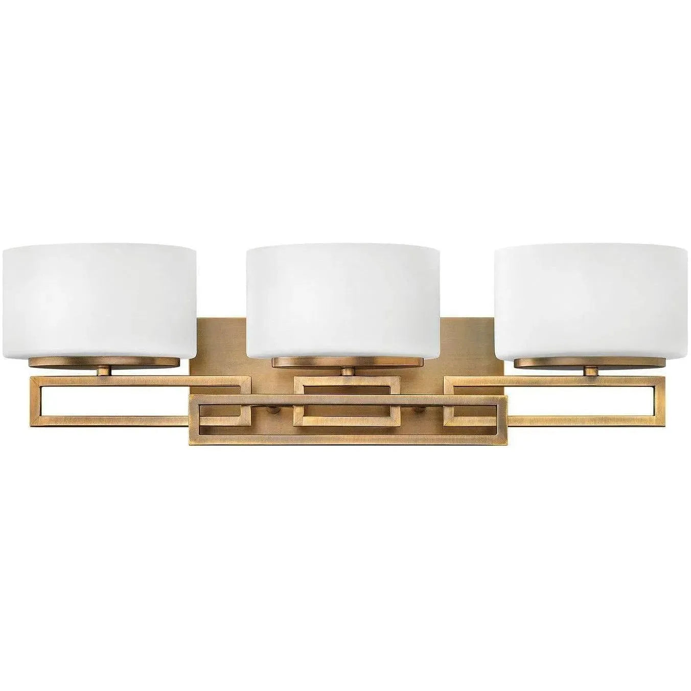 Hinkley Lighting - Lanza 25-Inch Three Light Bath - 5103BR | Montreal Lighting & Hardware