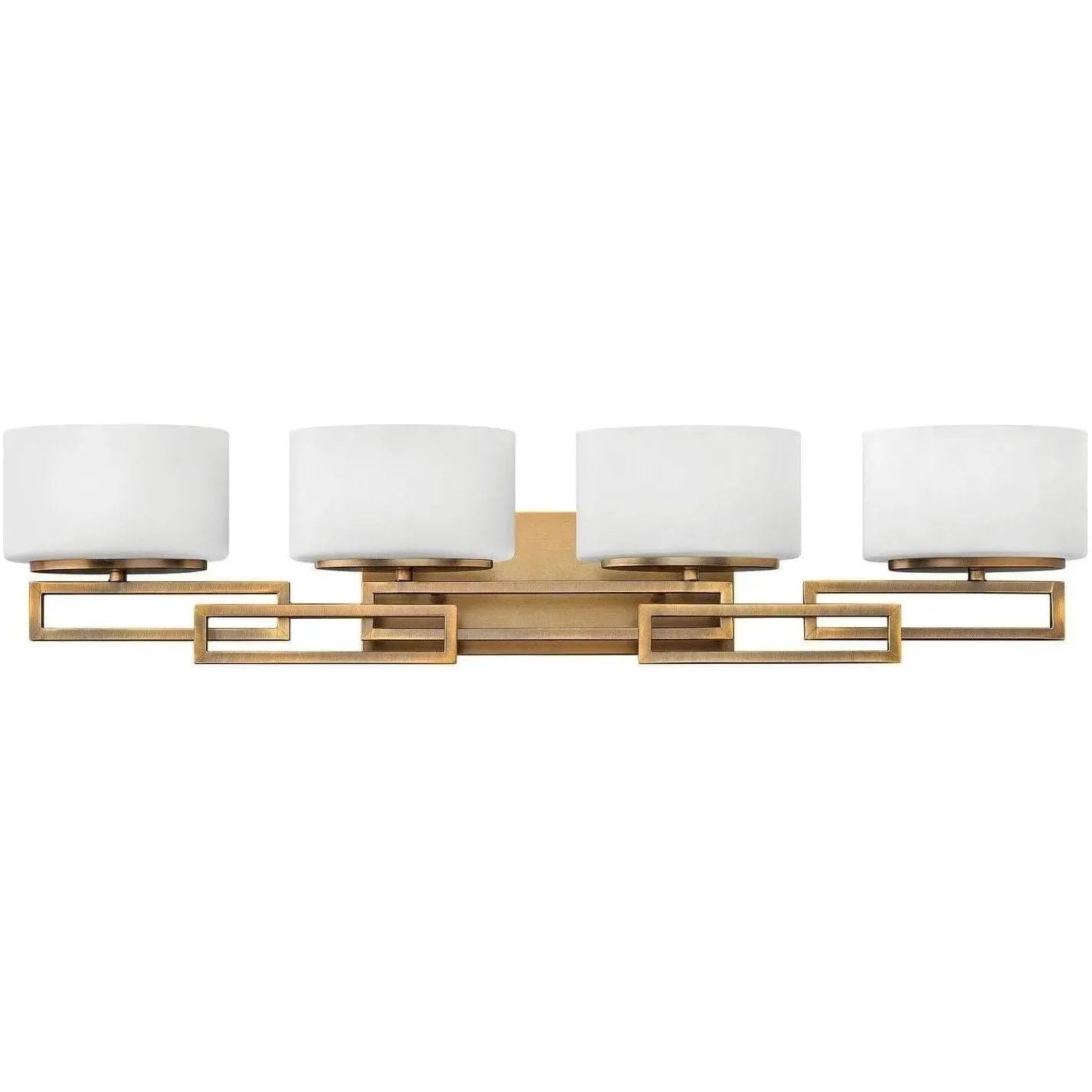 Hinkley Lighting - Lanza 34-Inch Four Light Bath - 5104BR | Montreal Lighting & Hardware