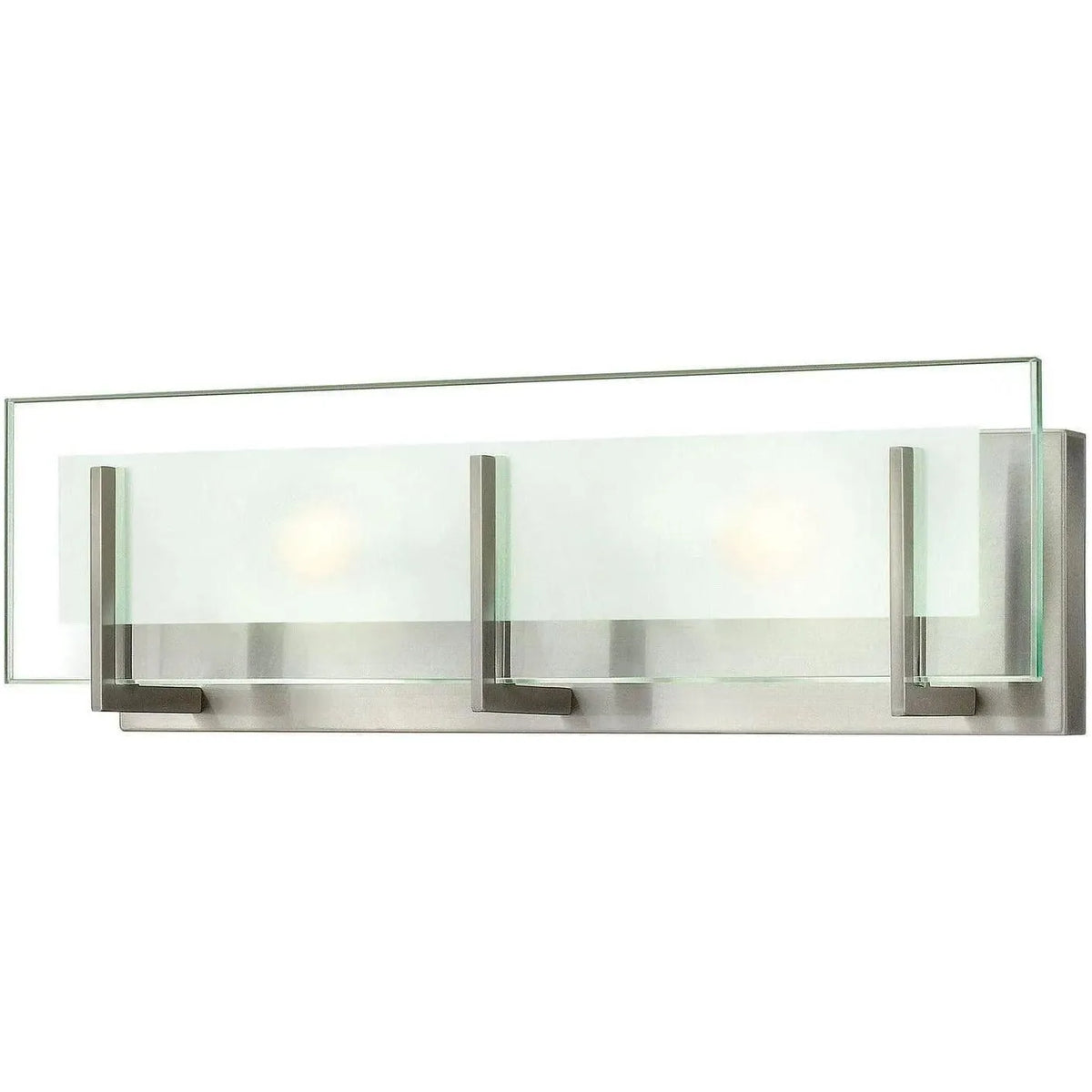 Hinkley Lighting - Latitude 18-Inch Two Light Bath - 5652BN | Montreal Lighting & Hardware