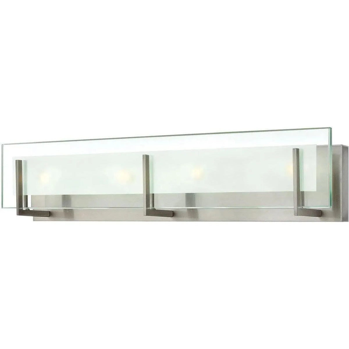 Hinkley Lighting - Latitude 26-Inch Four Light Bath - 5654BN | Montreal Lighting & Hardware