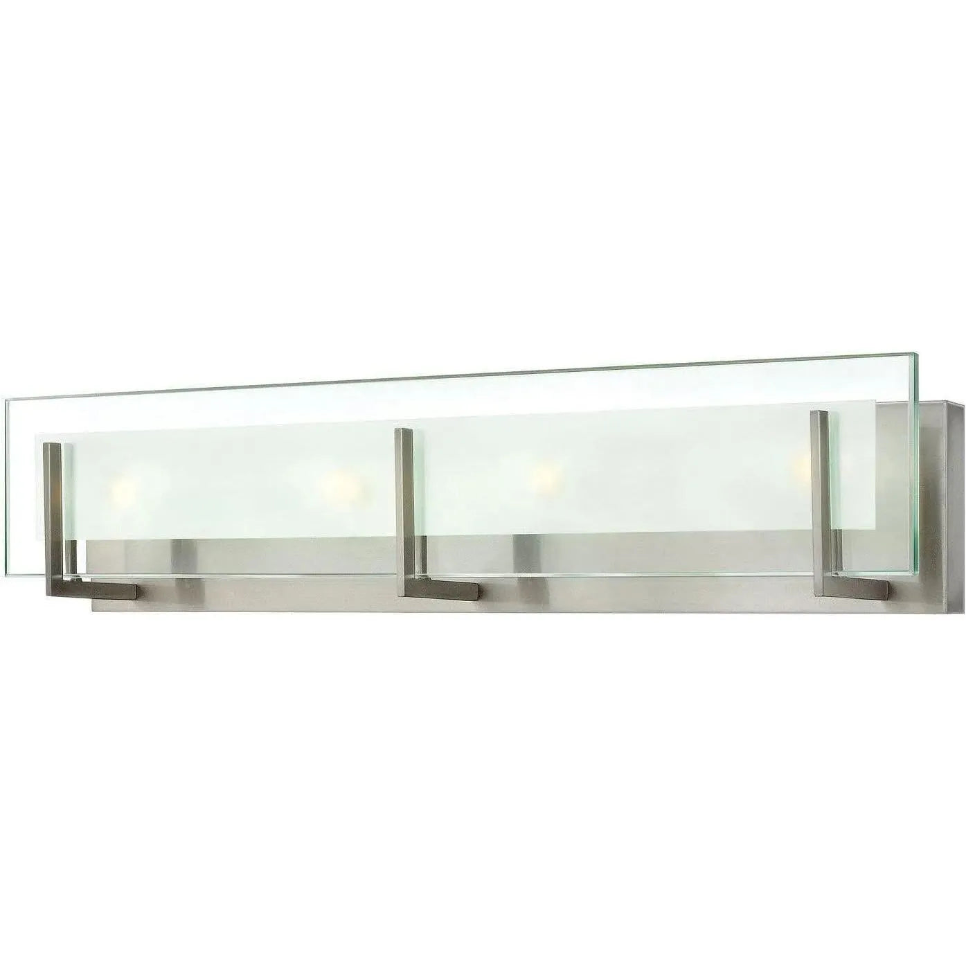 Hinkley Lighting - Latitude 26-Inch Four Light Bath - 5654BN | Montreal Lighting & Hardware