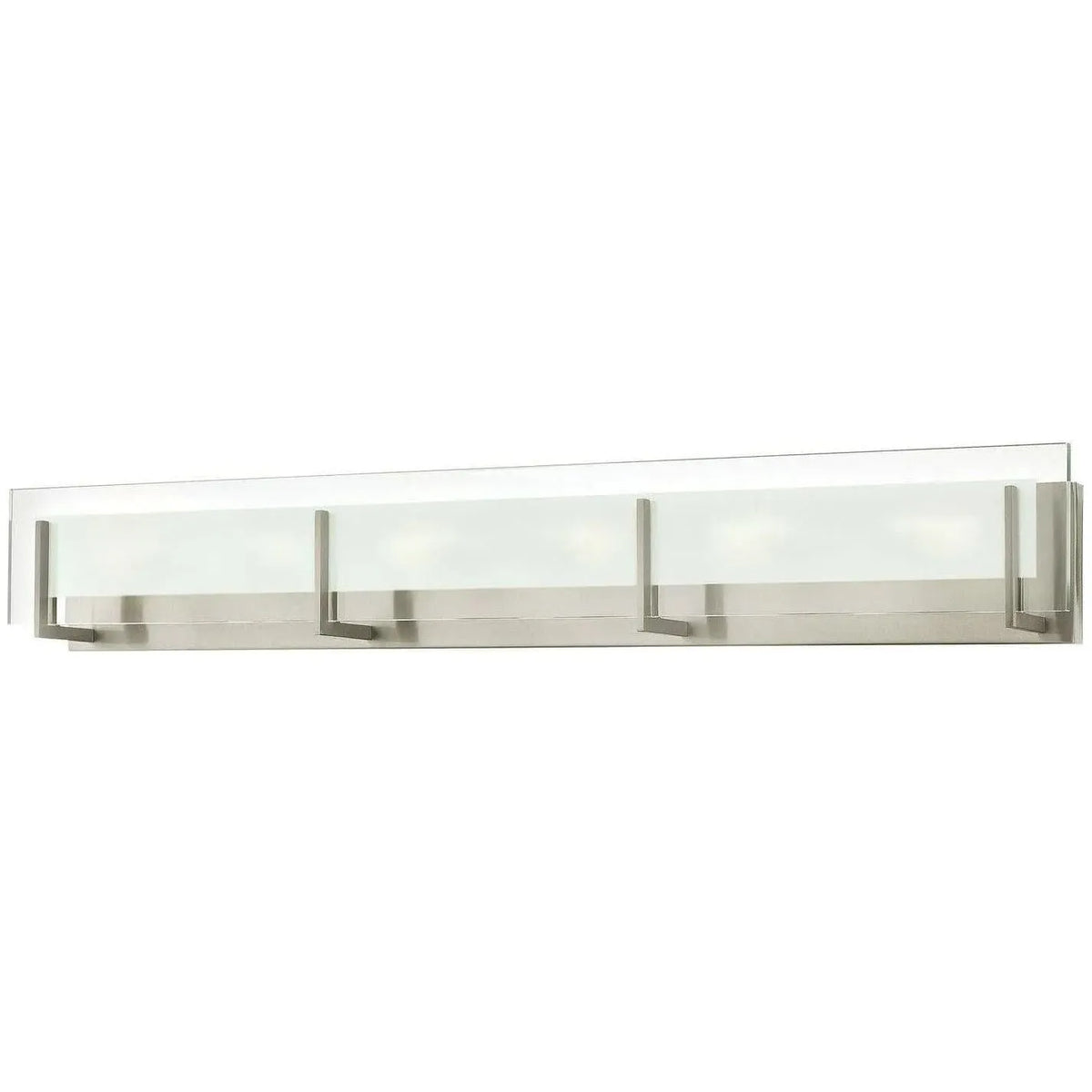 Hinkley Lighting - Latitude 37-Inch Six Light Bath - 5656BN | Montreal Lighting & Hardware