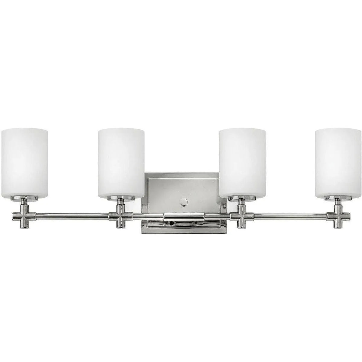 Hinkley Lighting - Laurel 27-Inch Four Light Bath - 57554PN | Montreal Lighting & Hardware