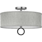 Hinkley Lighting - Link 18-Inch Semi-Flush Mount - 41907BN | Montreal Lighting & Hardware