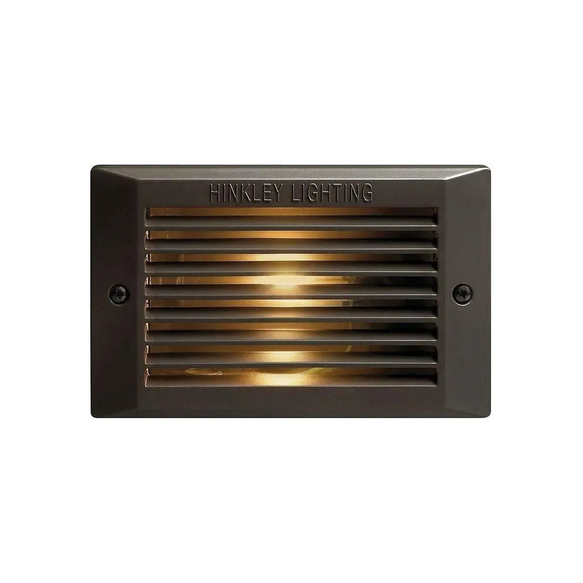 Hinkley Lighting - Louvered Step Light - 58015BZ-LL | Montreal Lighting & Hardware