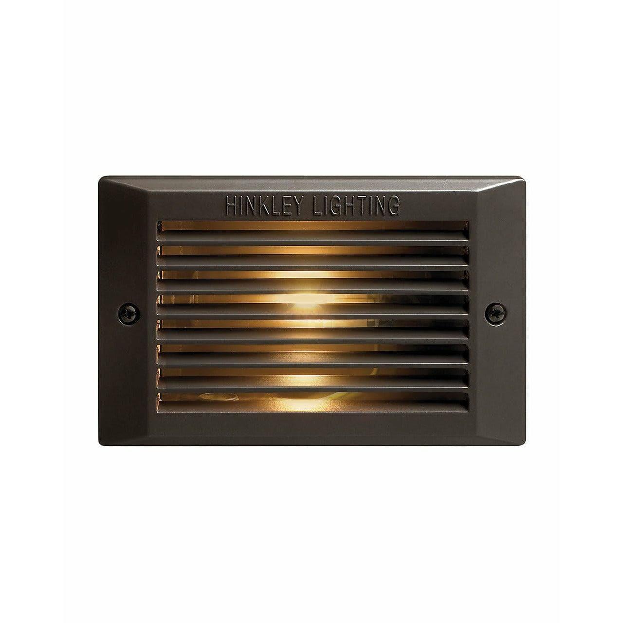 Hinkley Lighting - Louvered Step Light - 58015BZ-LL | Montreal Lighting & Hardware