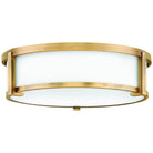 Hinkley Lighting - Lowell 16-Inch Flush Mount - 3243BR | Montreal Lighting & Hardware