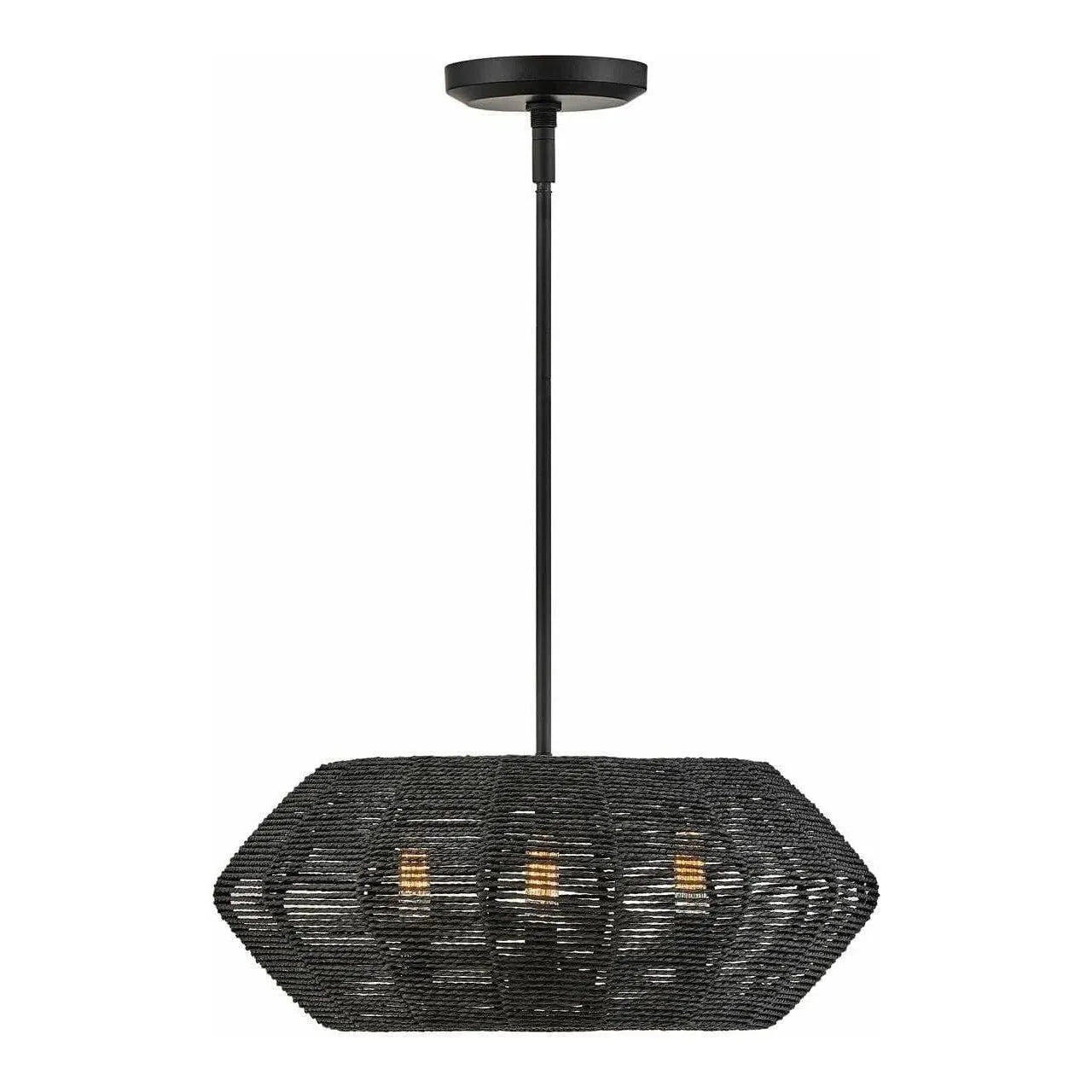 Hinkley Lighting - Luca Chandelier - 40383BLK | Montreal Lighting & Hardware