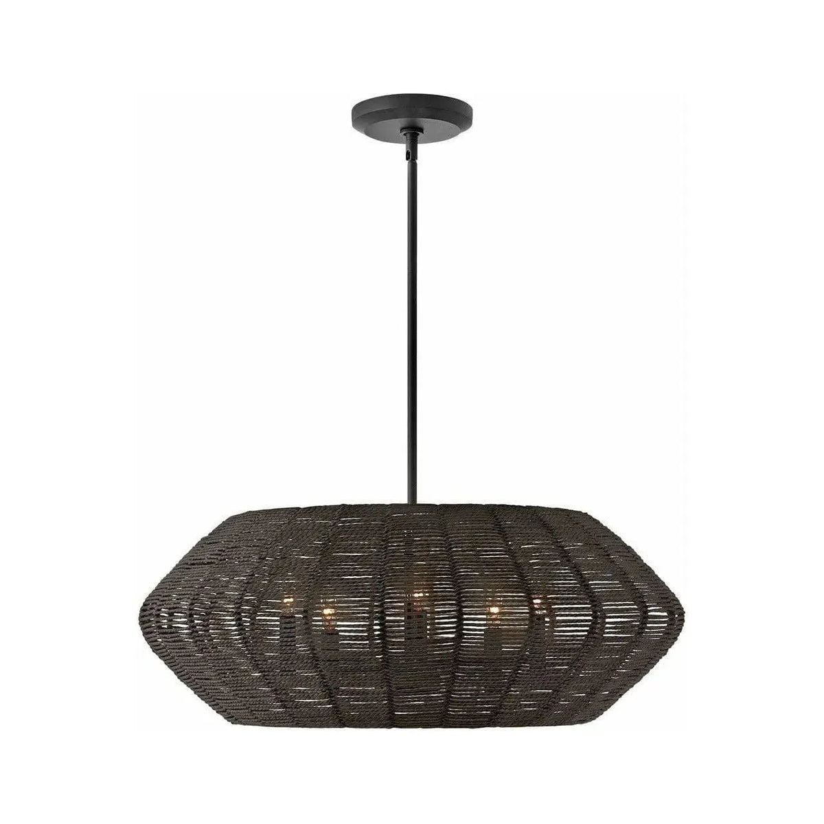 Hinkley Lighting - Luca Chandelier - 40384BLK | Montreal Lighting & Hardware