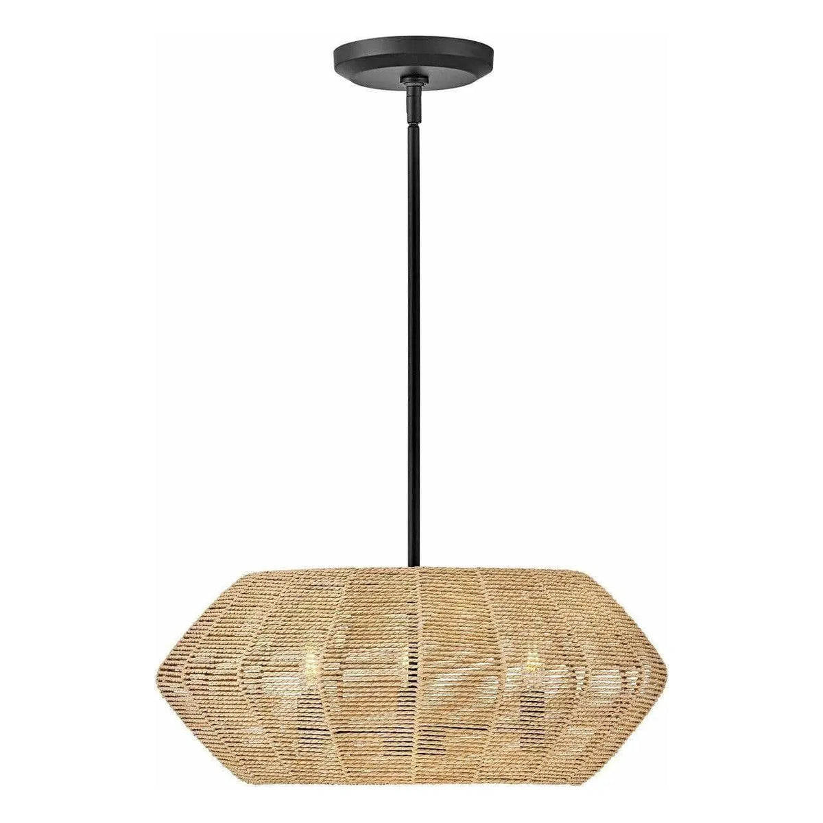 Hinkley Lighting - Luca Pendant - 40383BLK-CML | Montreal Lighting & Hardware