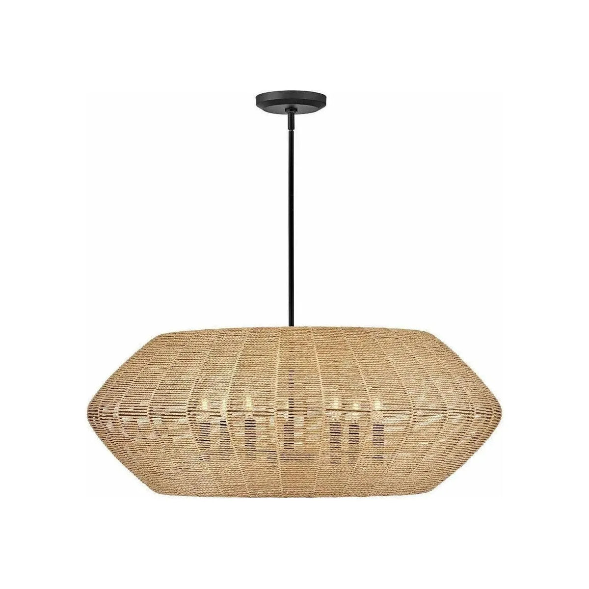 Hinkley Lighting - Luca Pendant - 40385BLK-CML | Montreal Lighting & Hardware