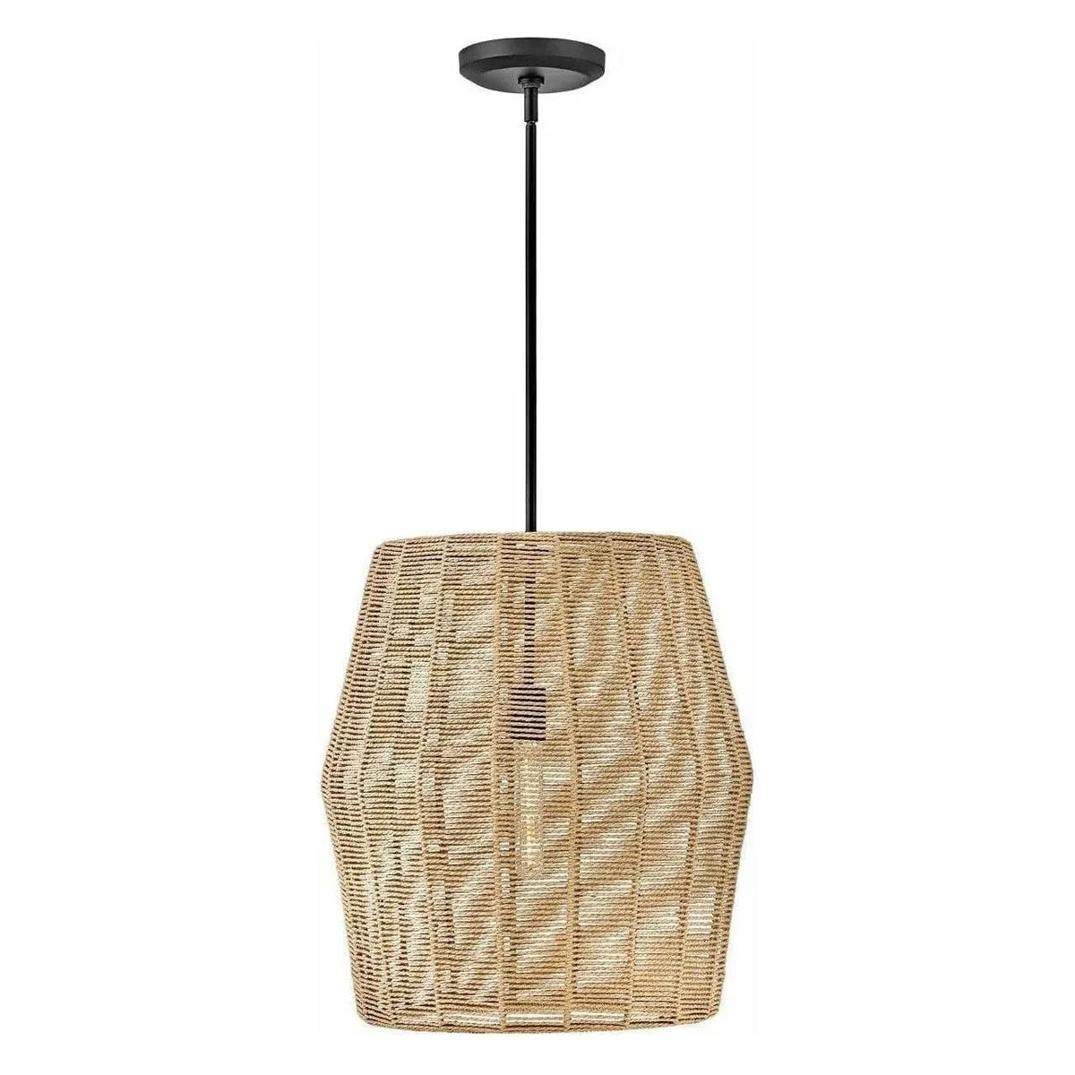 Hinkley Lighting - Luca Pendant - 40387BLK-CML | Montreal Lighting & Hardware