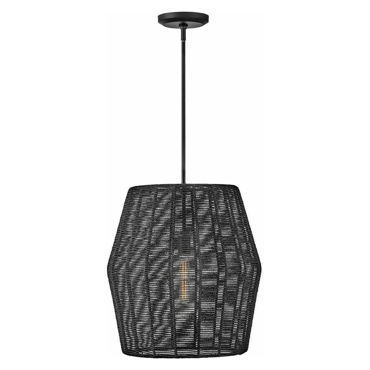 Hinkley Lighting - Luca Pendant - 40387BLK | Montreal Lighting & Hardware