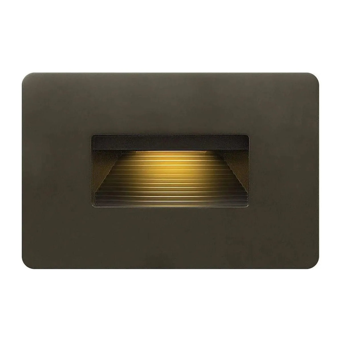 Hinkley Lighting - Luna Horizontal 12V LED Step Light - 15508BZ | Montreal Lighting & Hardware
