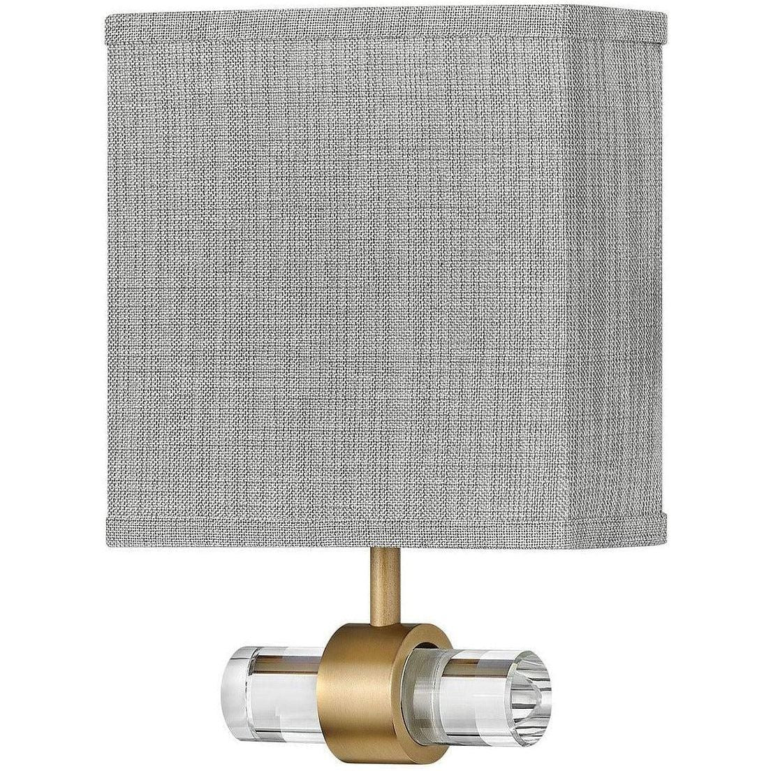 Hinkley Lighting - Luster 8-Inch LED Wall Sconce - 41601BN | Montreal Lighting & Hardware