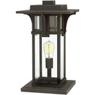 Hinkley Lighting - Manhattan 19-Inch Outdoor Pier Mount - 2327OZ | Montreal Lighting & Hardware