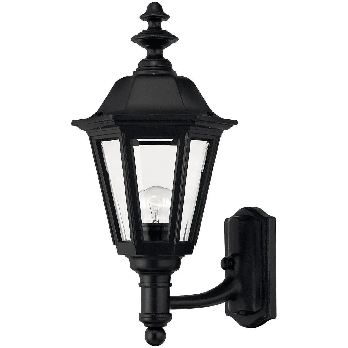 Hinkley Lighting - Manor House 18-Inch Outdoor Wall Mount - 1419BK | Montreal Lighting & Hardware