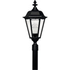 Hinkley Lighting - Manor House 28-Inch Outdoor Post Mount - 1471BK | Montreal Lighting & Hardware