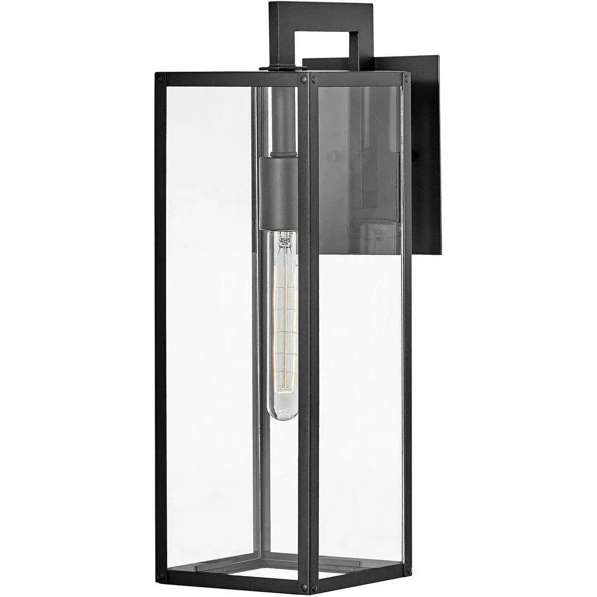 Hinkley Lighting - Max 19-Inch Outdoor Wall Mount - 2594BK | Montreal Lighting & Hardware