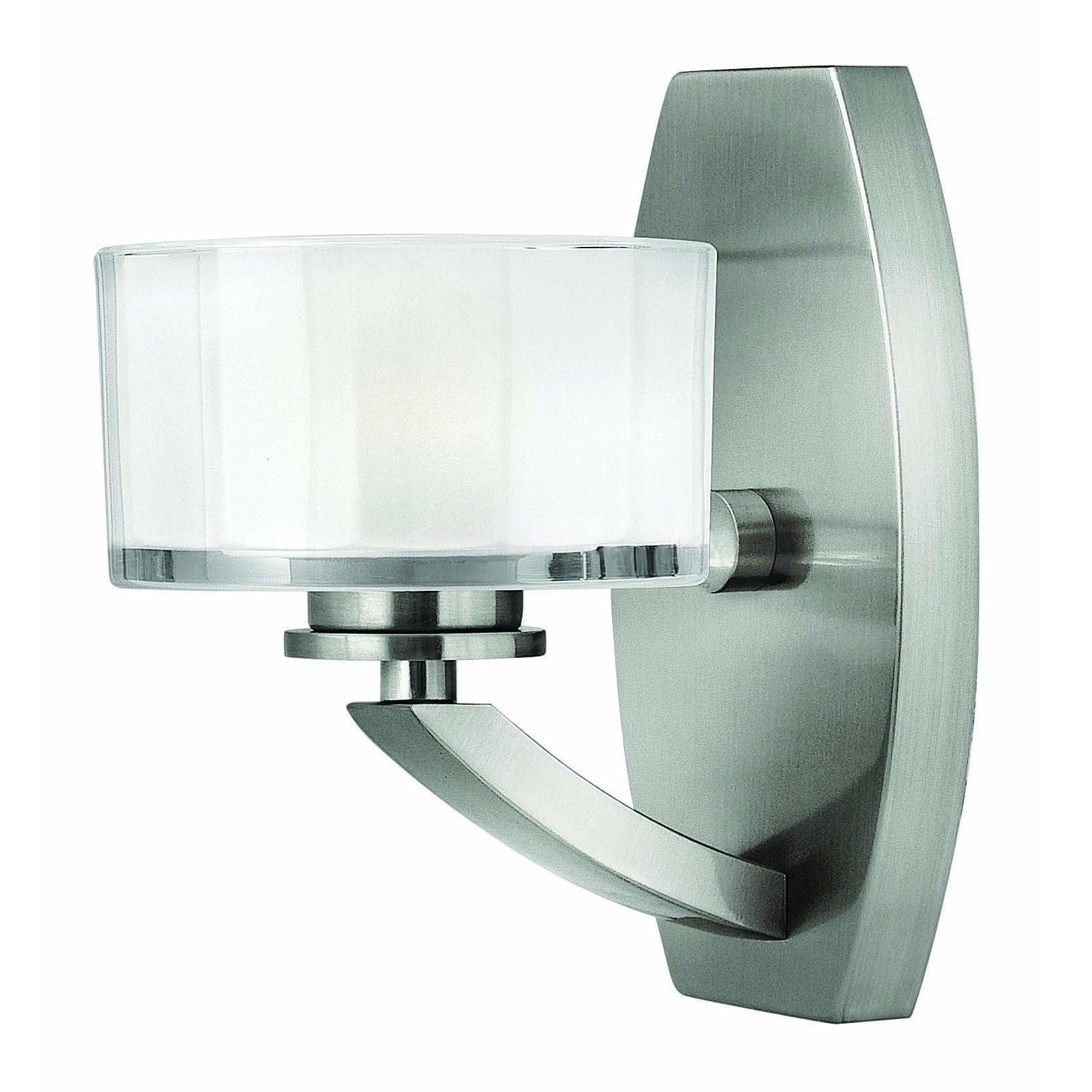 Hinkley Lighting - Meridian 8-Inch Single Vanity - 5590BN-LED | Montreal Lighting & Hardware