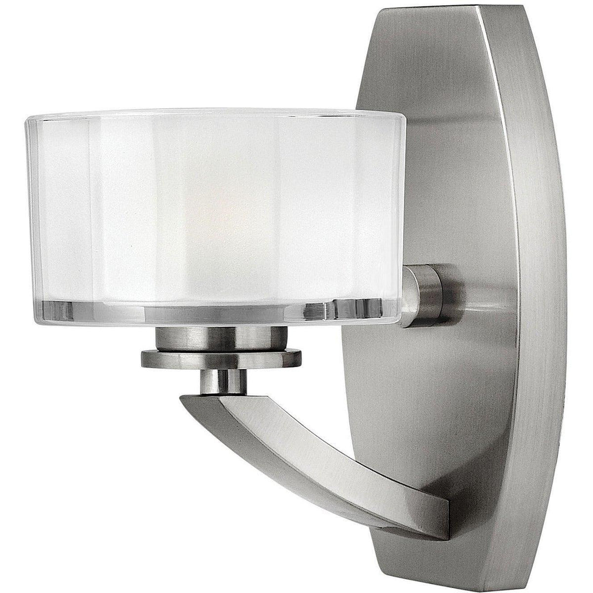 Hinkley Lighting - Meridian 8-Inch Single Vanity - 5590BN | Montreal Lighting & Hardware