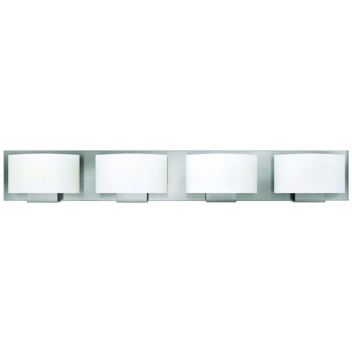 Hinkley Lighting - Mila 32-Inch Four Light Bath - 53554BN-LED | Montreal Lighting & Hardware