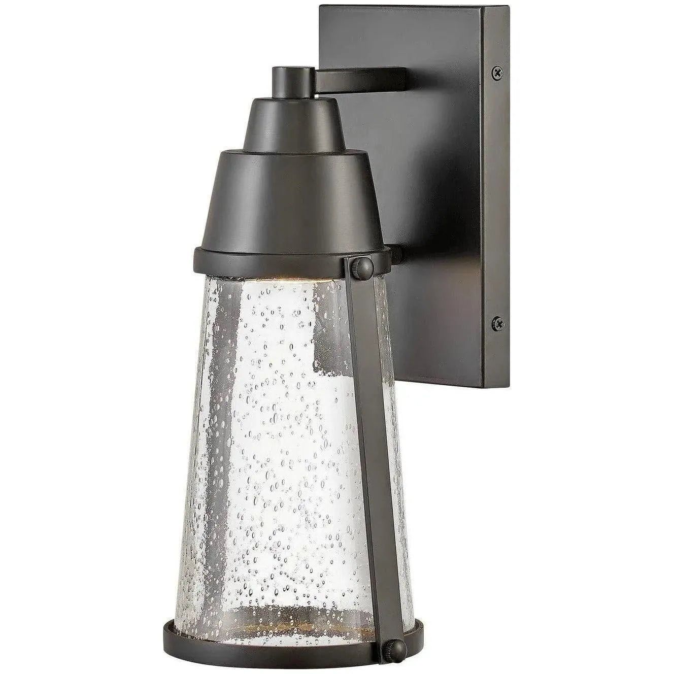 Hinkley Lighting - Miles 12-Inch Outdoor Wall Mount - 2550BK | Montreal Lighting & Hardware