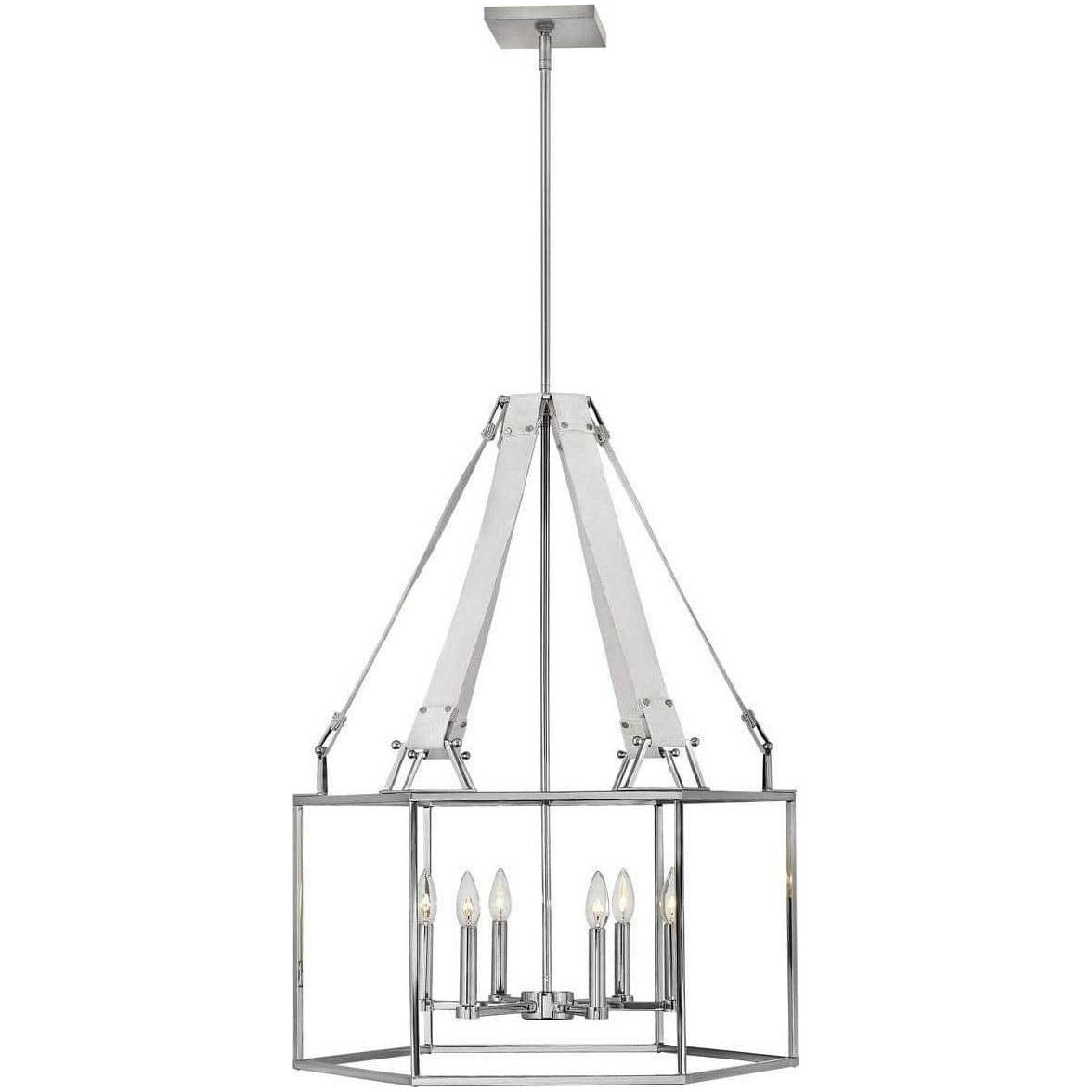 Hinkley Lighting - Monroe 26-Inch Lantern - 34206PNI | Montreal Lighting & Hardware