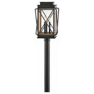 Hinkley Lighting - Montecito Post Top or Pier Mount Lantern - 11191BK | Montreal Lighting & Hardware