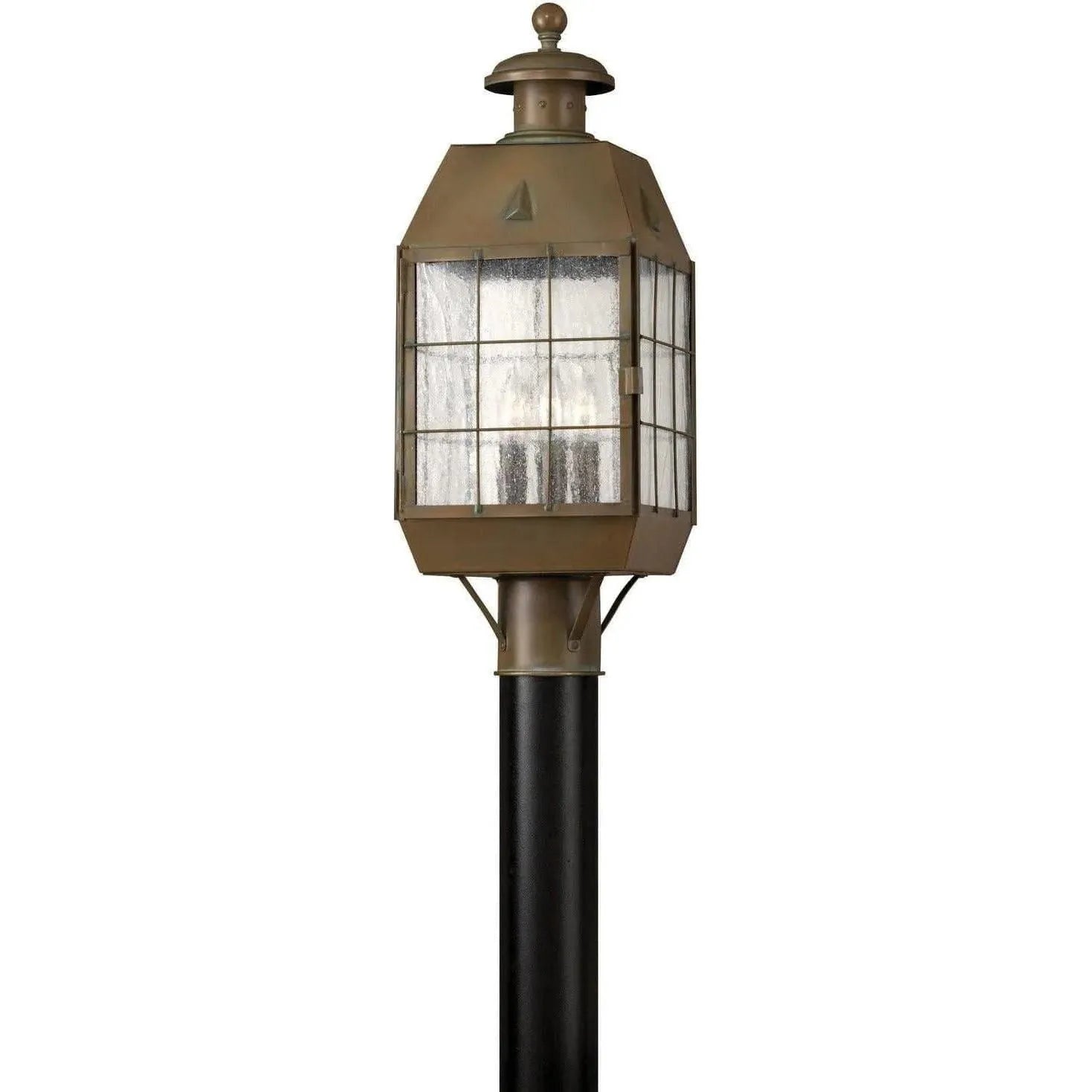 Hinkley Lighting - Nantucket 21-Inch Outdoor Post Mount - 2371AS | Montreal Lighting & Hardware