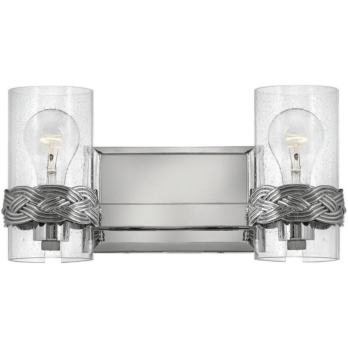 Hinkley Lighting - Nevis 14-Inch Two Light Bath - 5512PN | Montreal Lighting & Hardware