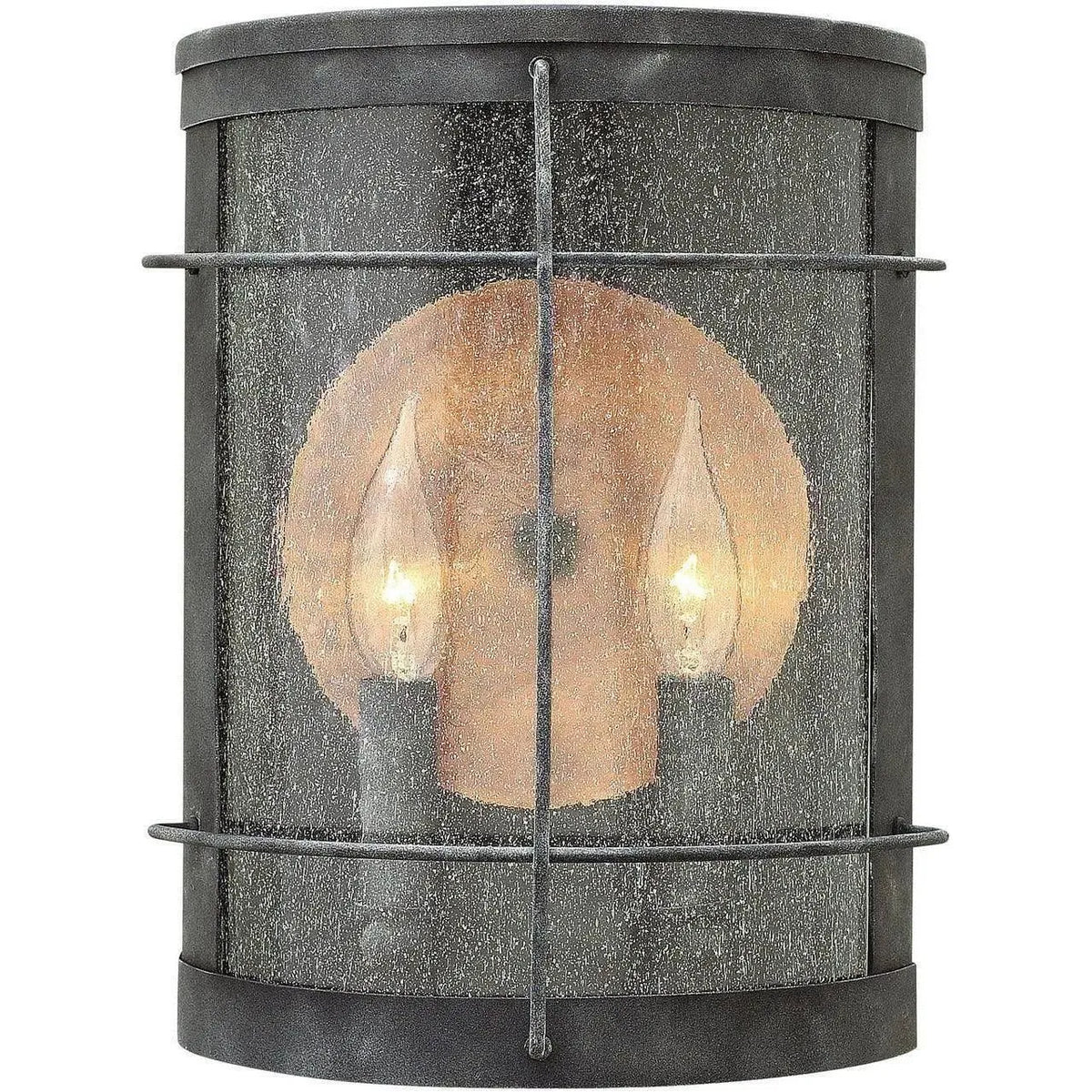 Hinkley Lighting - Newport 12-Inch Outdoor Wall Mount - 2624DZ | Montreal Lighting & Hardware