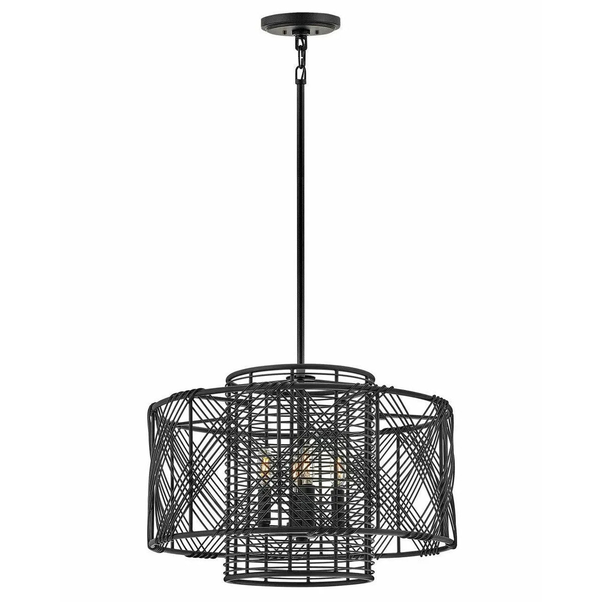 Hinkley Lighting - Nikko Pendant - 41063BLK | Montreal Lighting & Hardware