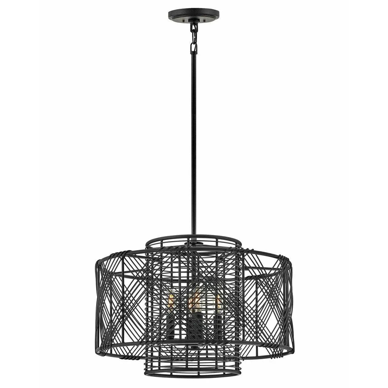 Hinkley Lighting - Nikko Pendant - 41063BLK | Montreal Lighting & Hardware