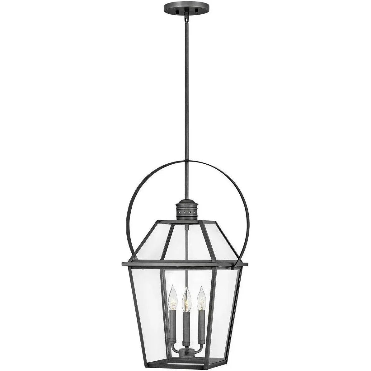 Hinkley Lighting - Nouvelle 13-Inch Outdoor Hanging Lantern - 2772BLB | Montreal Lighting & Hardware
