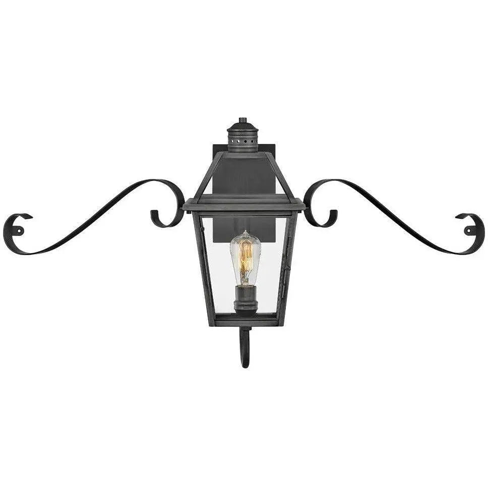 Hinkley Lighting - Nouvelle 19-Inch Outdoor Wall Mount - 2770BLB-SCR | Montreal Lighting & Hardware