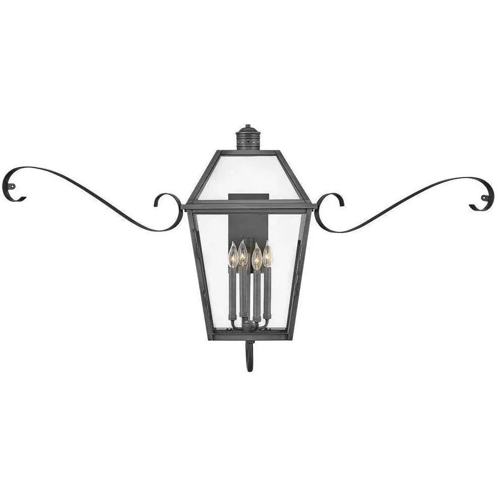 Hinkley Lighting - Nouvelle 31-Inch Outdoor Wall Mount - 2775BLB-SCR | Montreal Lighting & Hardware